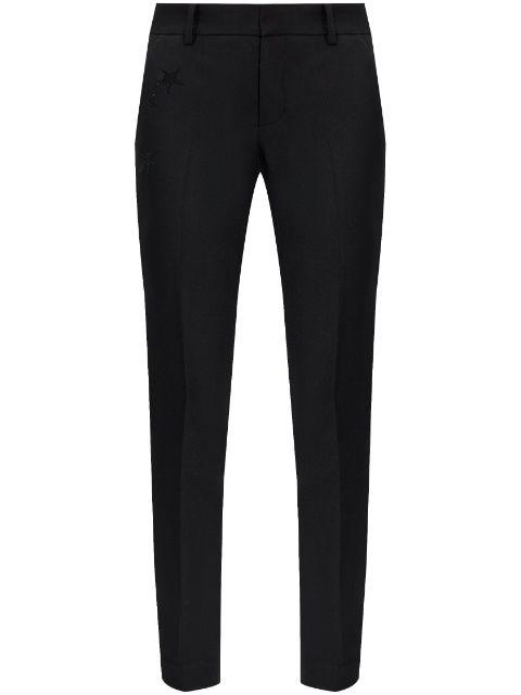 logo embellished mid-rise skinny trousers by ZADIG&VOLTAIRE