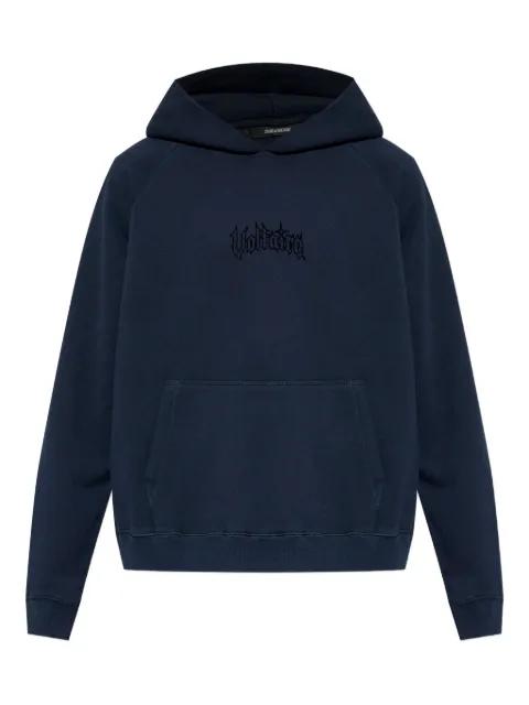 logo graphic hoodie by ZADIG&VOLTAIRE