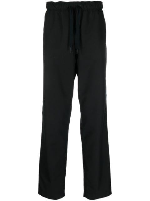 logo-patch straight-leg trousers by ZADIG&VOLTAIRE