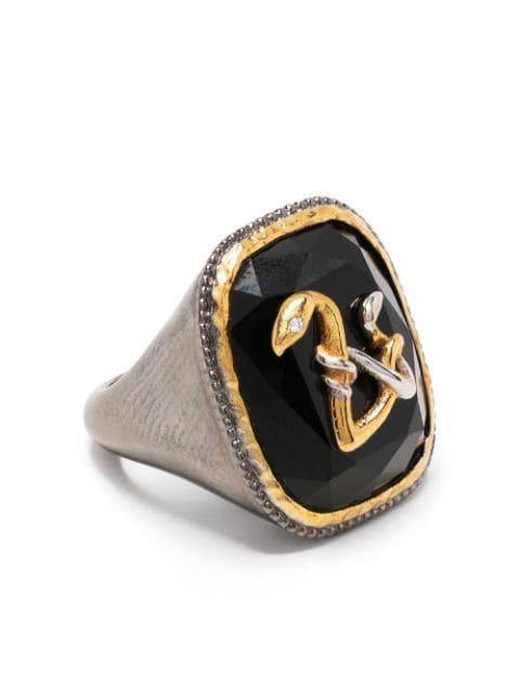 logo plaque ring by ZADIG&VOLTAIRE