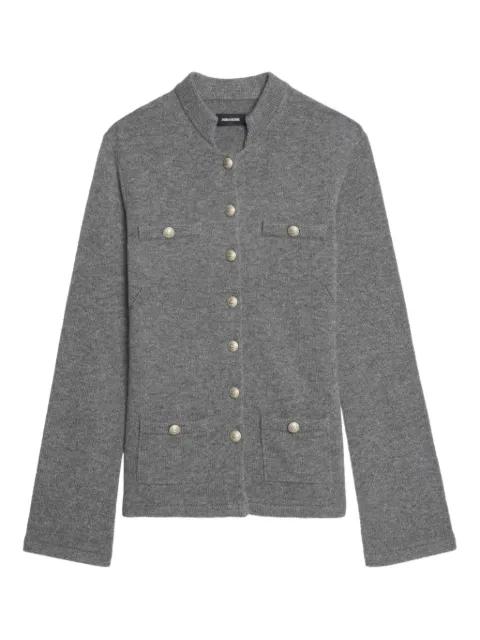 mélange-effect cardigan by ZADIG&VOLTAIRE