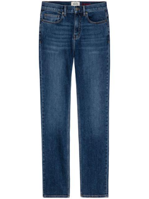mid-rise slim-cut jeans by ZADIG&VOLTAIRE