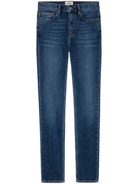 mid-rise slim-cut jeans by ZADIG&VOLTAIRE