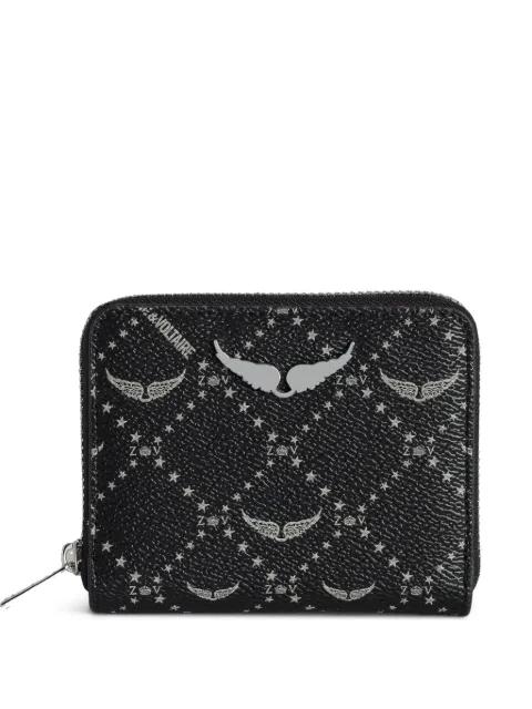 monogram-pattern wallet by ZADIG&VOLTAIRE