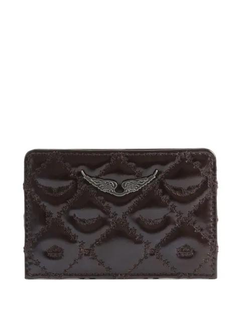 monogram-pattern wallet by ZADIG&VOLTAIRE