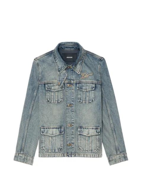 pocket denim jacket by ZADIG&VOLTAIRE