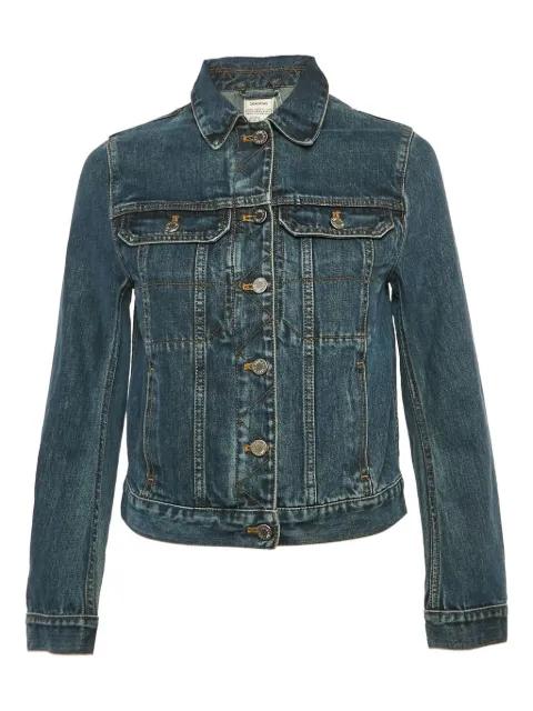 pre-owned embroidered denim jacket by ZADIG&VOLTAIRE
