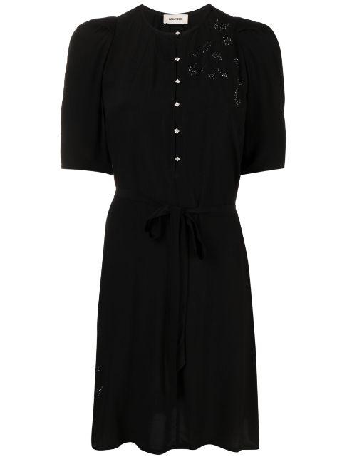 rhinestone-embellished mini dress by ZADIG&VOLTAIRE