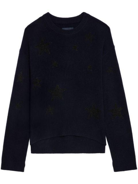 sequin-embellished jumper by ZADIG&VOLTAIRE
