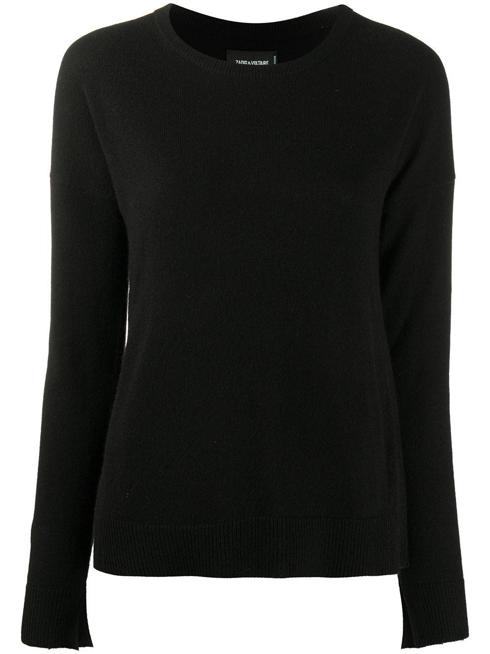 star-patch knitted jumper by ZADIG&VOLTAIRE