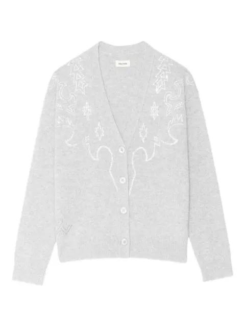 strass Mirkaz cardigan by ZADIG&VOLTAIRE
