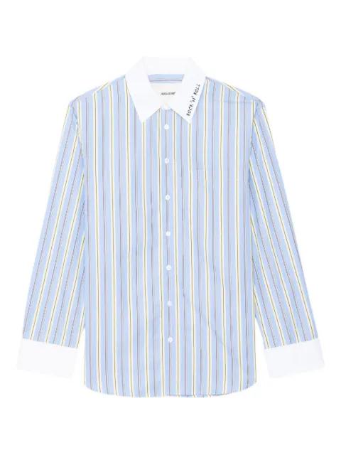 striped cuff shirt by ZADIG&VOLTAIRE