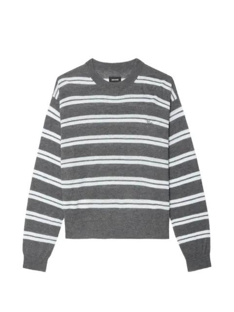 striped swapy sweater by ZADIG&VOLTAIRE