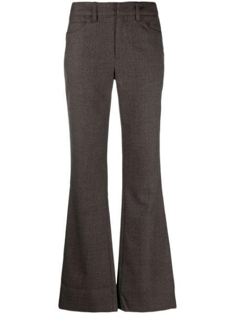 tailored flared wool trousers by ZADIG&VOLTAIRE