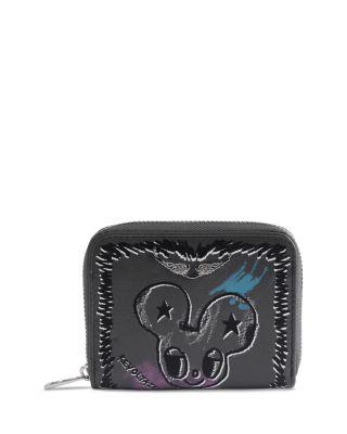 x Humberto Cruz Mini ZV Leather Card Holder by ZADIG&VOLTAIRE