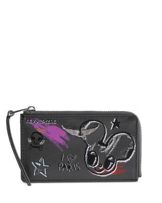 x Humberto Cruz ZV Leather Card Holder by ZADIG&VOLTAIRE
