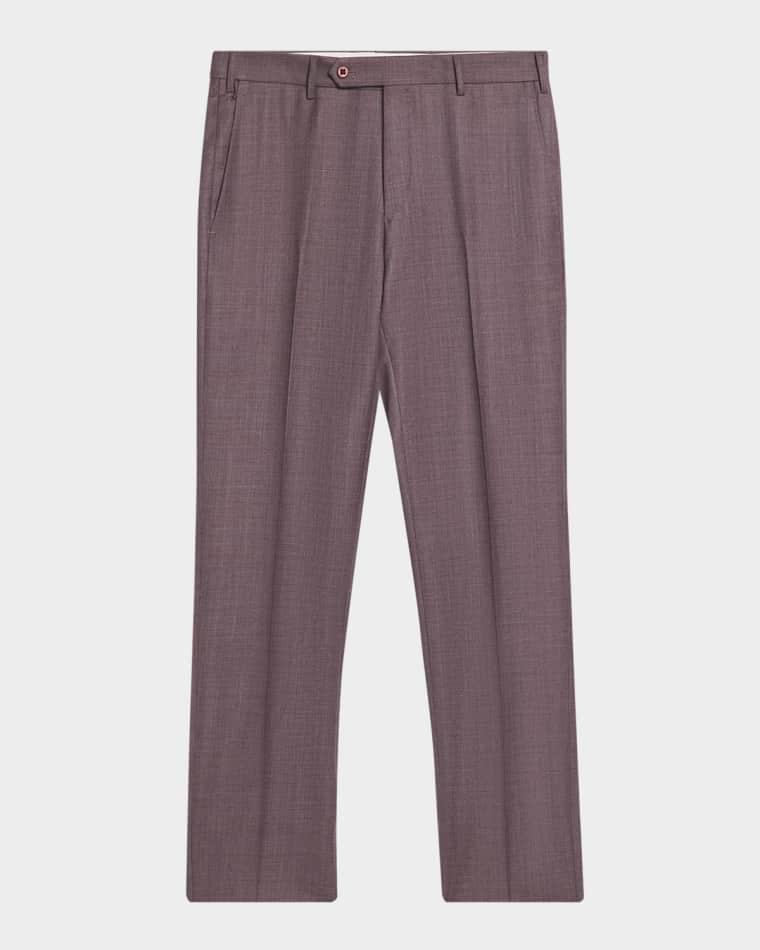 Men's Parker Sharkskin Trousers by ZANELLA