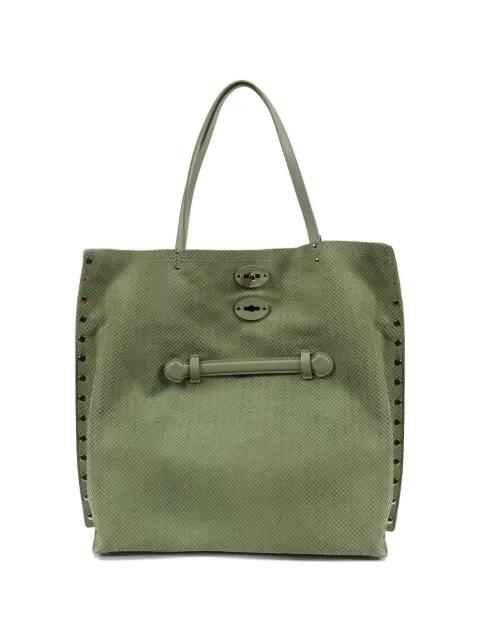 A' SPASSO® studded-embellishment tote bag by ZANELLATO
