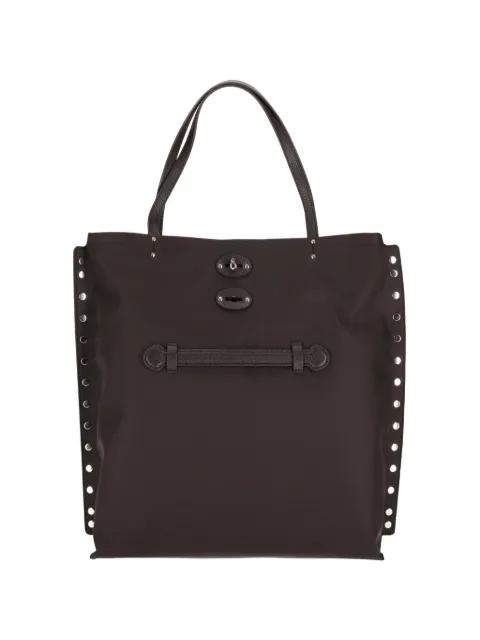 A'Spasso rivet detail tote bag by ZANELLATO