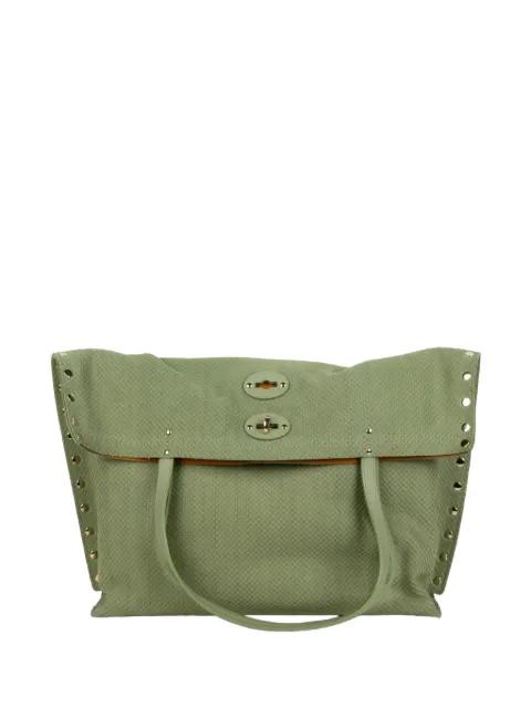A'Spasso stud-embellished tote bag by ZANELLATO