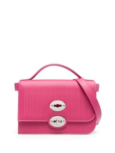 Ella leather shoulder bag by ZANELLATO
