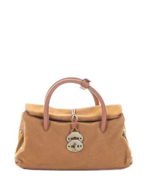 Jones suede tote bag by ZANELLATO
