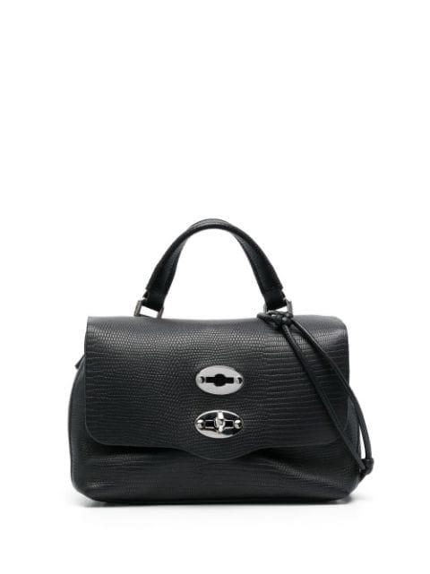 Postina leather tote bag by ZANELLATO