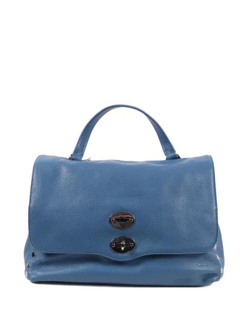 Postina® leather tote bag by ZANELLATO