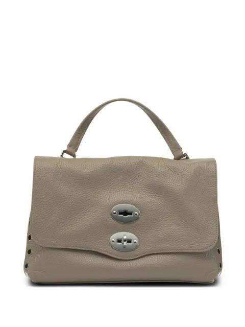 Postina turnlock leather tote bag by ZANELLATO