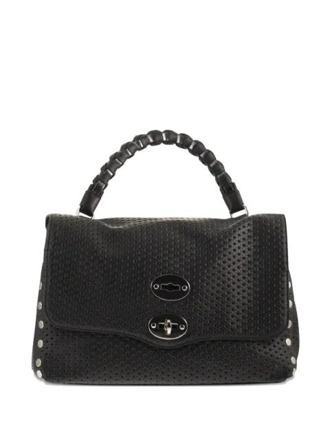 baby Postina® Venissa studded leather tote bag by ZANELLATO