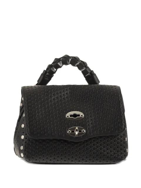 baby Postina® Venissa woven studded tote bag by ZANELLATO