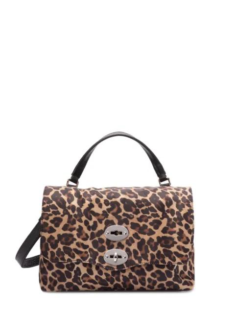leopard-print tote bag by ZANELLATO