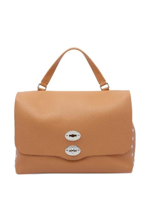 medium Postina leather tote bag by ZANELLATO