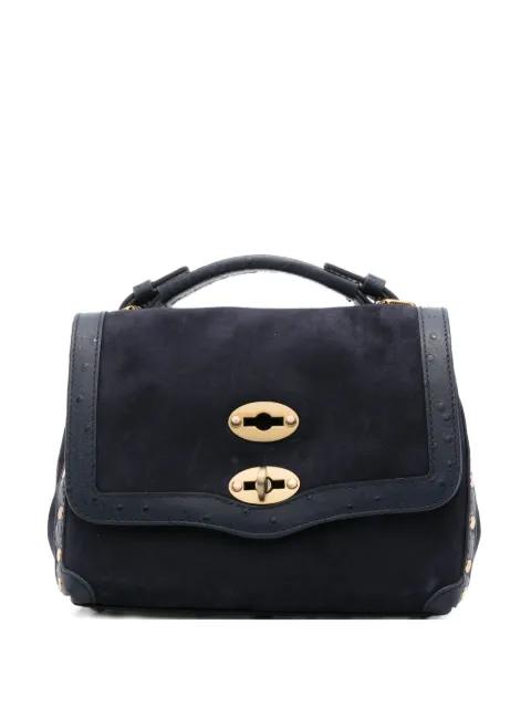 mini Postina stud-embellished twist-lock tote bag by ZANELLATO