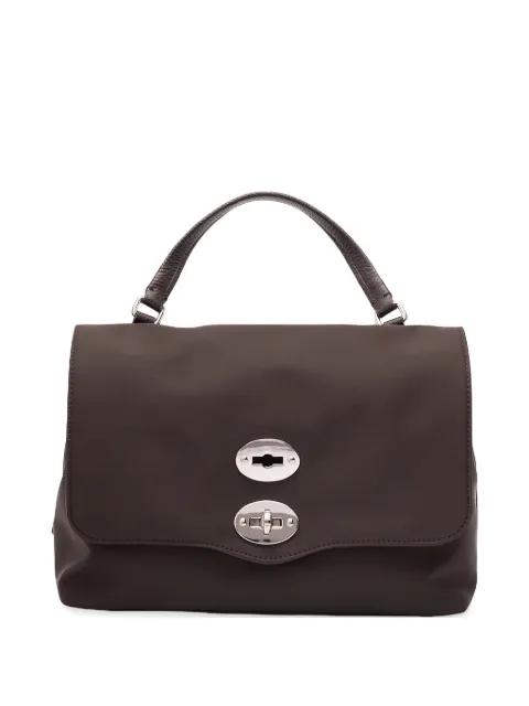 small Postina twist-lock-fastening tote bag by ZANELLATO