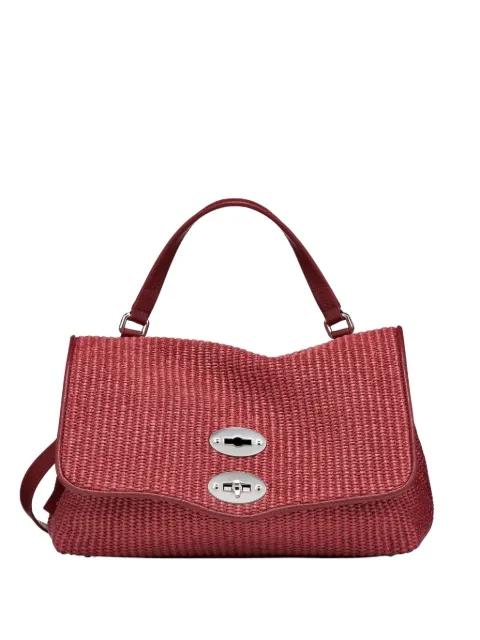 small Postina twist-lock-fastening tote bag by ZANELLATO