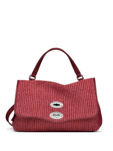 small Postina® woven tote bag by ZANELLATO