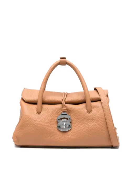 studded top-handle tote bag by ZANELLATO