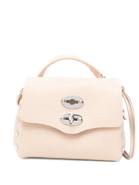 super baby Postina® Daily Night turn-lock studded tote bag by ZANELLATO