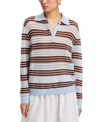 Long Sleeve Polo Sweater by ZANKOV