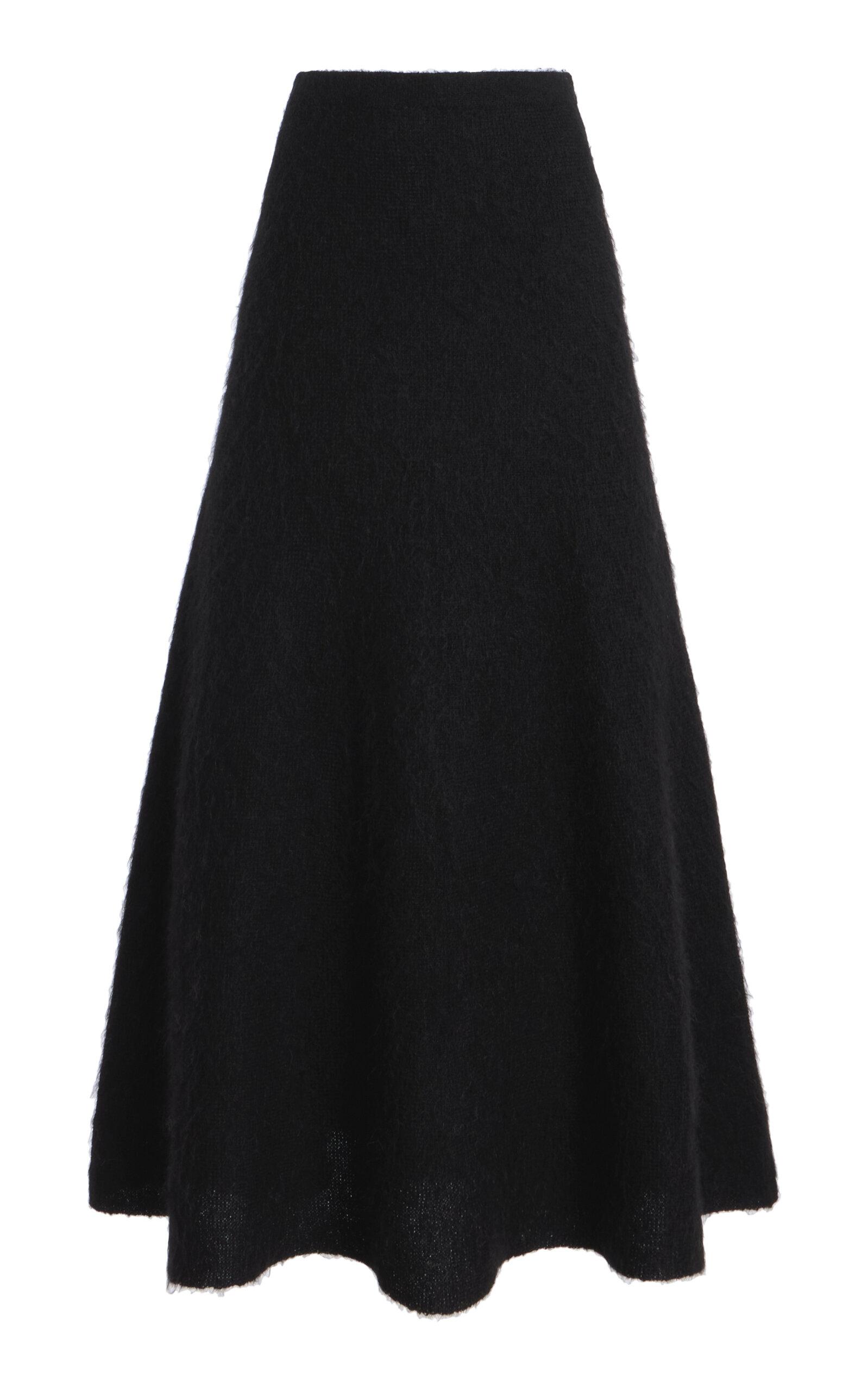 ZANKOV Zander Brushed-Knit Maxi Skirt - Moda Operandi by ZANKOV