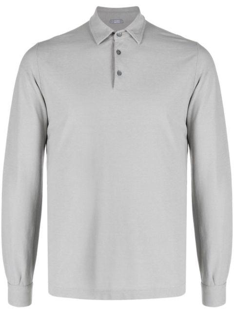 Ice cotton polo shirt by ZANONE