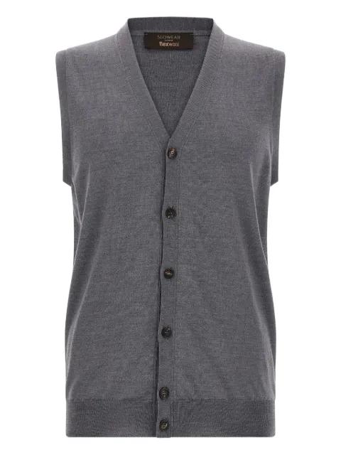 V-neck vest by ZANONE