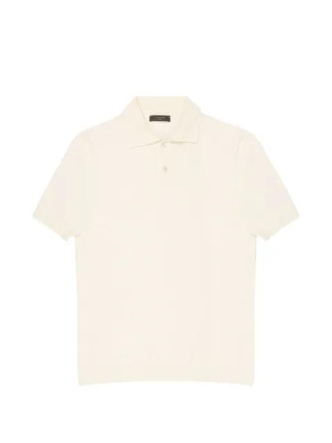 bouclé short-sleeve polo shirt by ZANONE