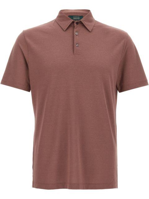 cotton polo shirt by ZANONE