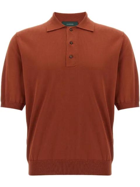 cotton polo shirt by ZANONE