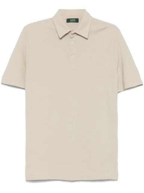 cotton polo shirt by ZANONE
