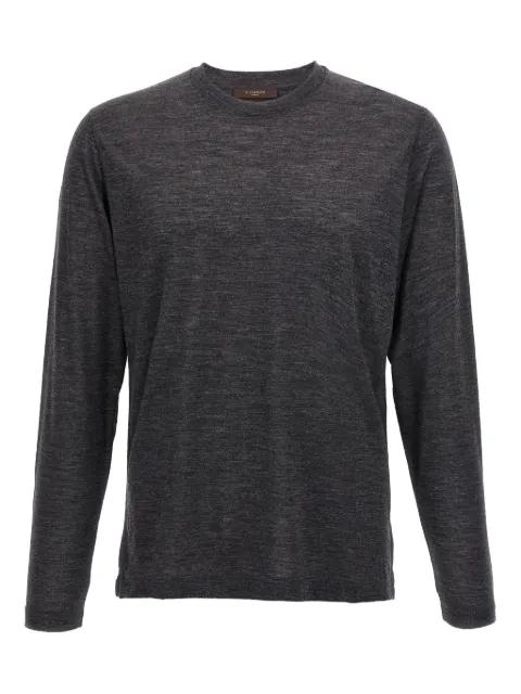 crew-neck long-sleeves T-shirt by ZANONE