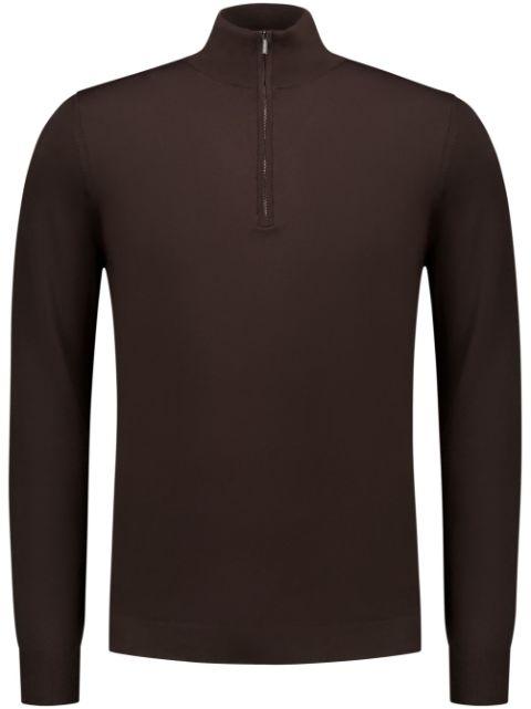 half-zip sweater by ZANONE