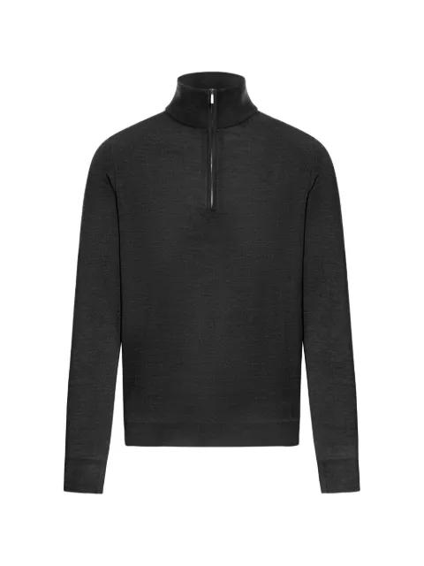 half zip turtleneck sweater by ZANONE